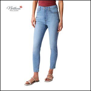 High Rise Skinny Fit Jeans with 5-Pocket Styling
